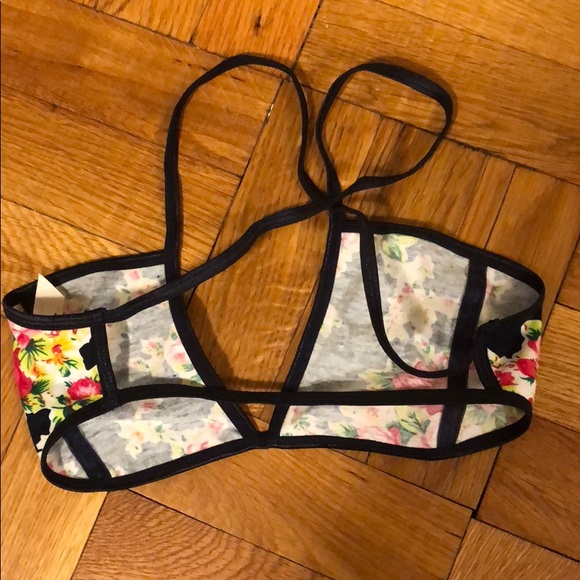 NWOT Intimately Free People floral bralette - Picture 4 of 5